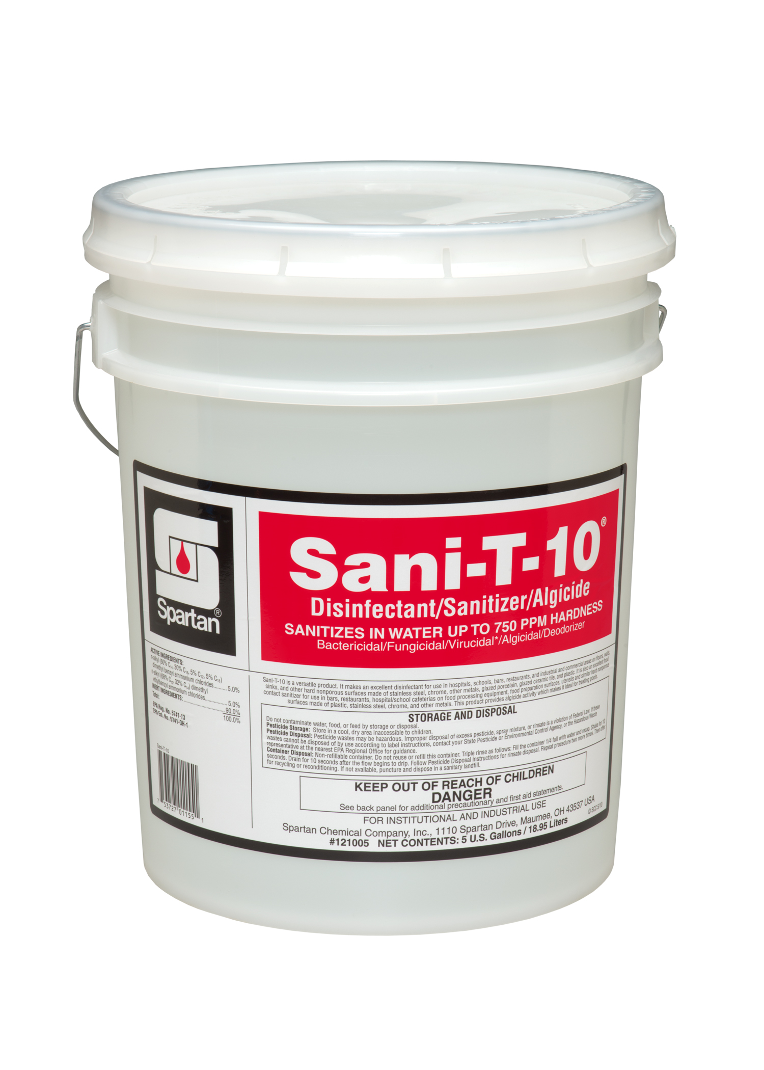 Sani-T-10® 5 gallon pail